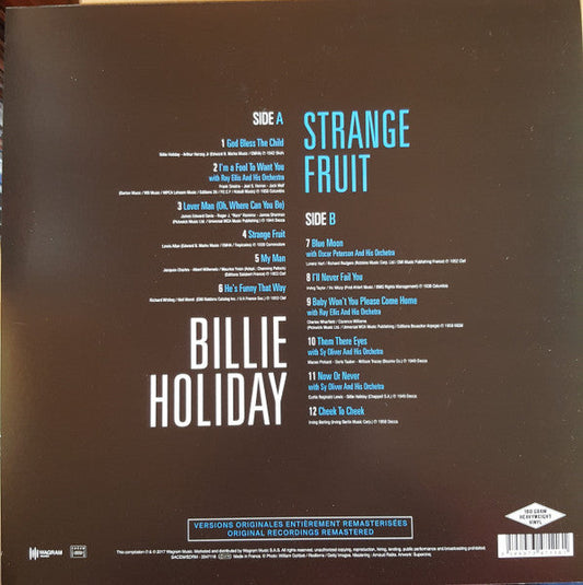 Billie Holiday / Strange Fruit - LP - www.Shopthatapp.com