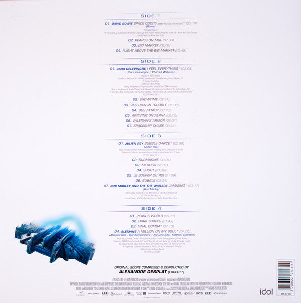 Alexandre Desplat / Valerian And The City Of A Thousand Planets (O.S.T.) - 2LP blue, white