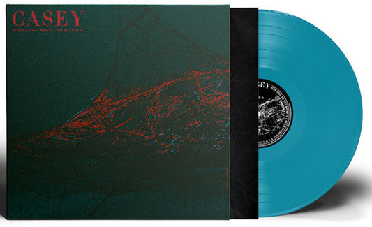 Casey / Where I Go When I Am Sleeping - LP Used turquoise - www.Shopthatapp.com