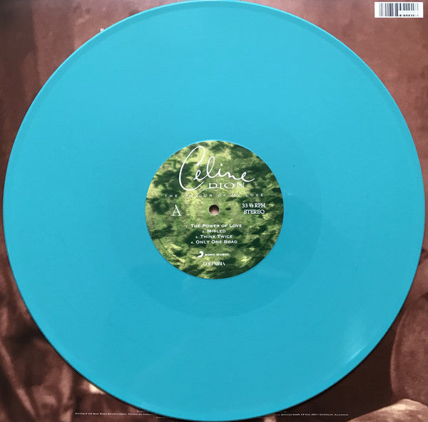 Celine Dion / The Colour Of My Love - 2LP Turquoise - www.Shopthatapp.com