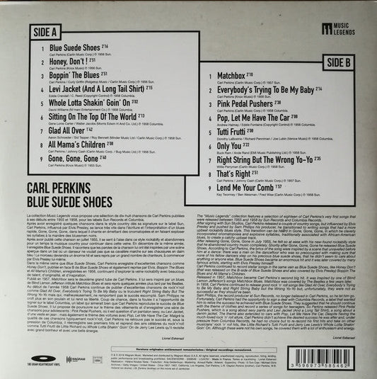 Carl Perkins / Blue Suede Shoes - LP - www.Shopthatapp.com