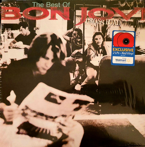 Bon Jovi / Cross Road (The Best Of) - 2LP Used RED - www.Shopthatapp.com