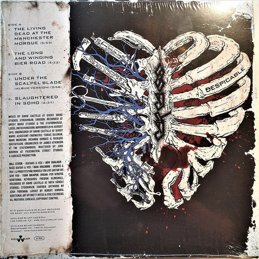 Carcass / Despicable - LP 10'' BLUE - www.Shopthatapp.com