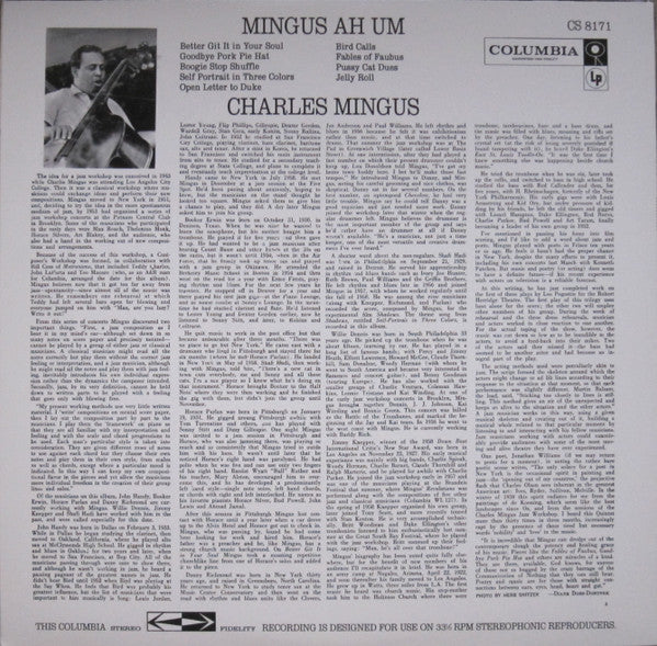 Charles Mingus / Mingus Ah Um - LP (Used) - www.Shopthatapp.com