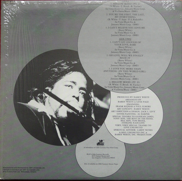 Barry White / Can't Get Enough - LP Used - www.Shopthatapp.com