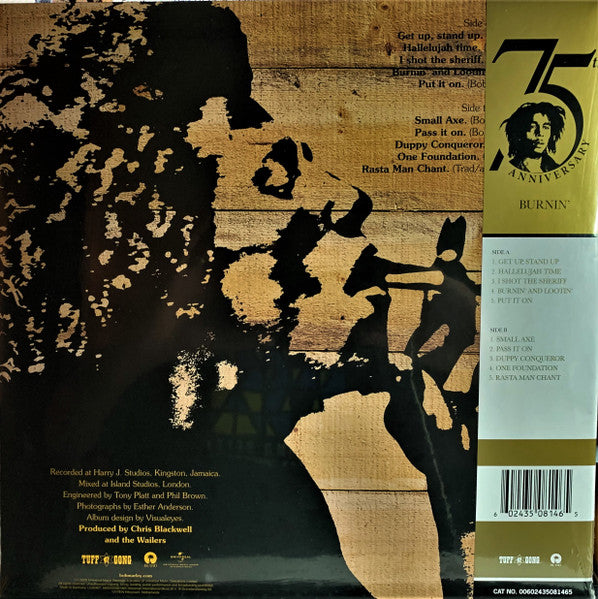 Bob Marley & The Wailers / Burnin' - LP - www.Shopthatapp.com