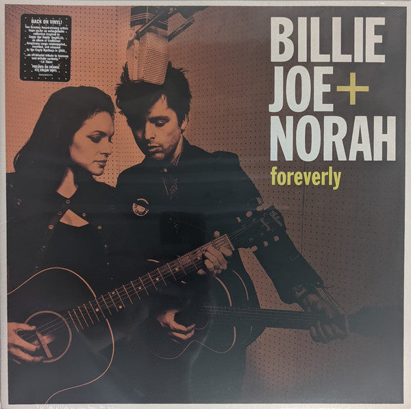 Billie Joe Armstrong + Norah Jones / Foreverly - LP ORANGE - www.Shopthatapp.com