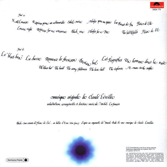 Claude Léveillée / Black Sun - LP (Used)