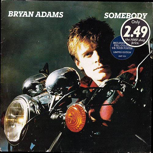 Bryan Adams / Somebody - LP 12" Used - www.Shopthatapp.com