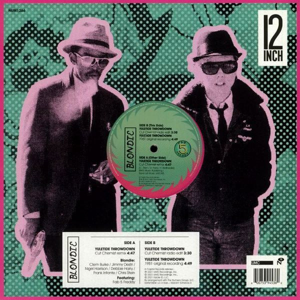 Blondie Featuring Fab 5 Freddy / Yuletide Throwdown - LP 12'' - www.Shopthatapp.com