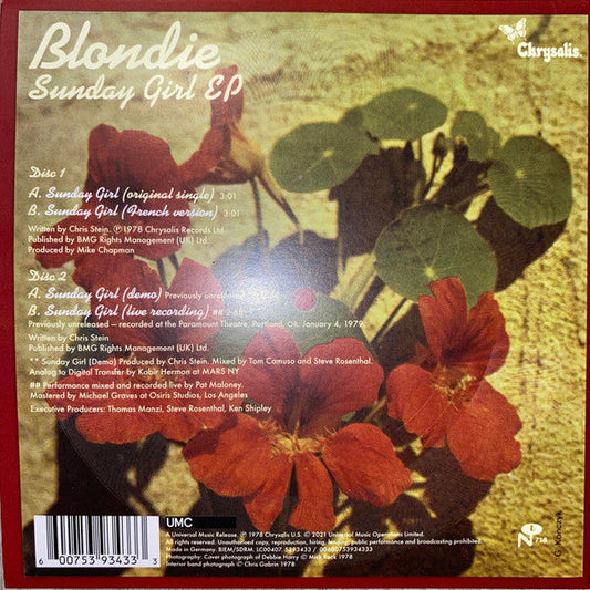 Blondie / Sunday Girl - 2LP 7'' - www.Shopthatapp.com