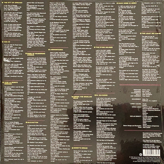 Christy Moore / Ride On - LP WHITE