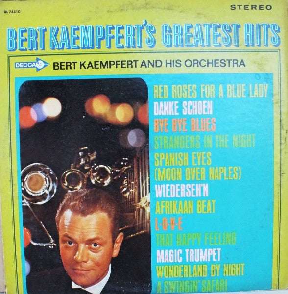 Bert Kaempfert And His Orchestra / Bert Kaempfert's Greatest Hits - LP Used - www.Shopthatapp.com