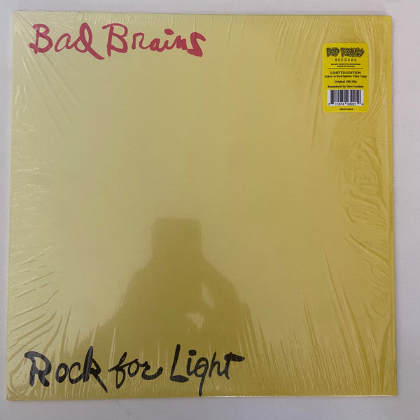 Bad Brains / Rock For Light - LP yellow, red splatter - www.Shopthatapp.com