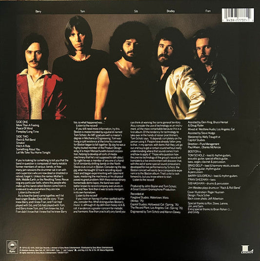 Boston / Boston - LP BLUE - www.Shopthatapp.com