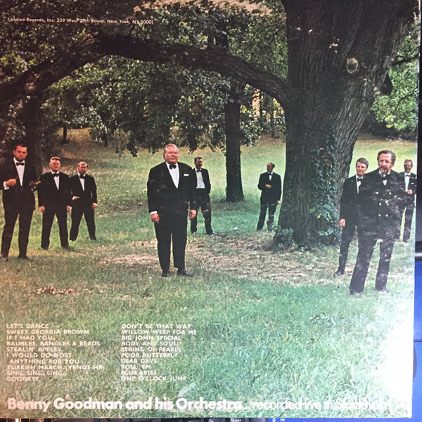 Benny Goodman And His Orchestra / Benny Goodman Today Recorded Live In Stockholm - LP USED - www.Shopthatapp.com