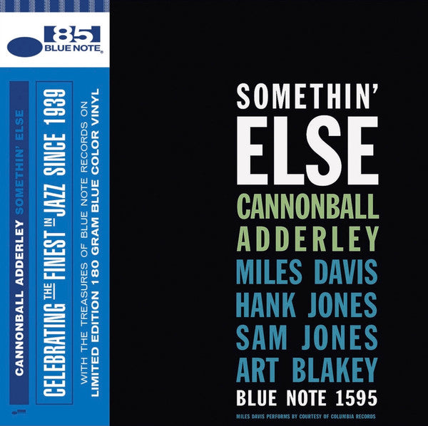 Cannonball Adderley / Somethin' Else - LP BLUE - www.Shopthatapp.com