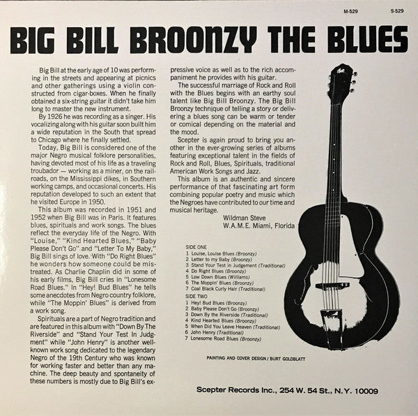 Big Bill Broonzy / The Blues - LP Used - www.Shopthatapp.com