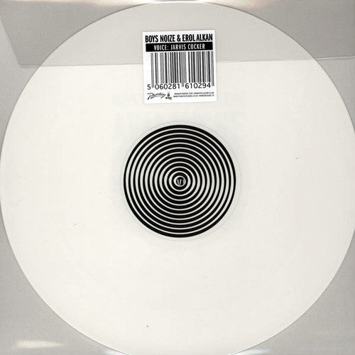 Boys Noize & Erol Alkan Feat. Jarvis Cocker / Avalanche (Terminal Velocity) - LP Used WHITE - www.Shopthatapp.com