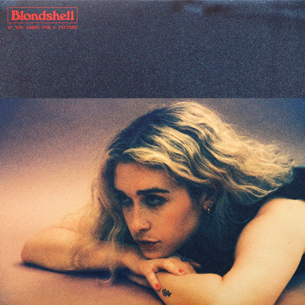 Blondshell / If You Asked For A Picture - LP RED - www.Shopthatapp.com