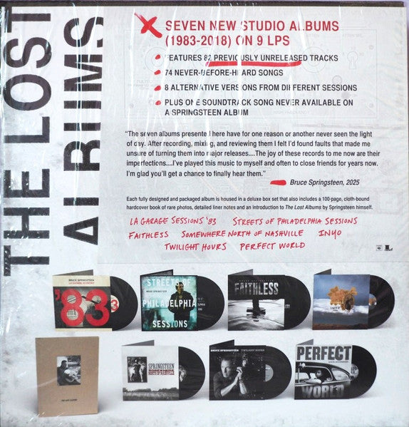 Bruce Springsteen / Tracks II (The Lost Albums 1983 - 2018) - 9LP BOX - www.Shopthatapp.com