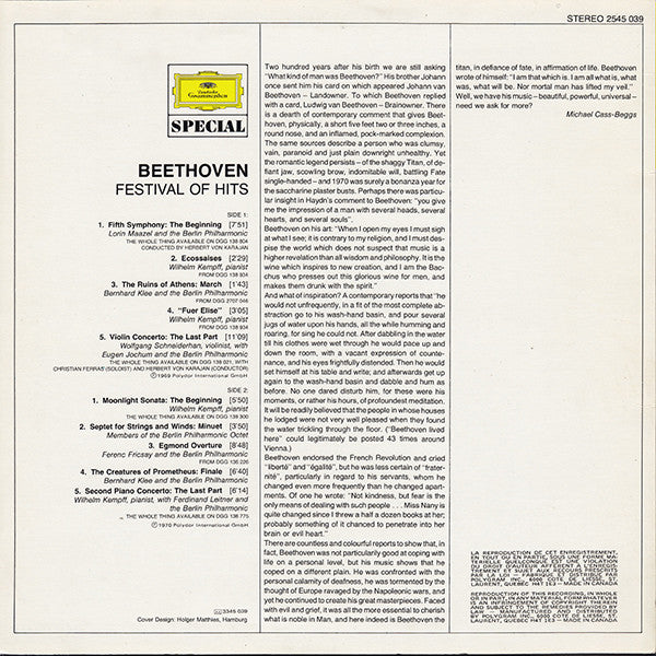 Beethoven / Festival Of Hits - LP Used - www.Shopthatapp.com