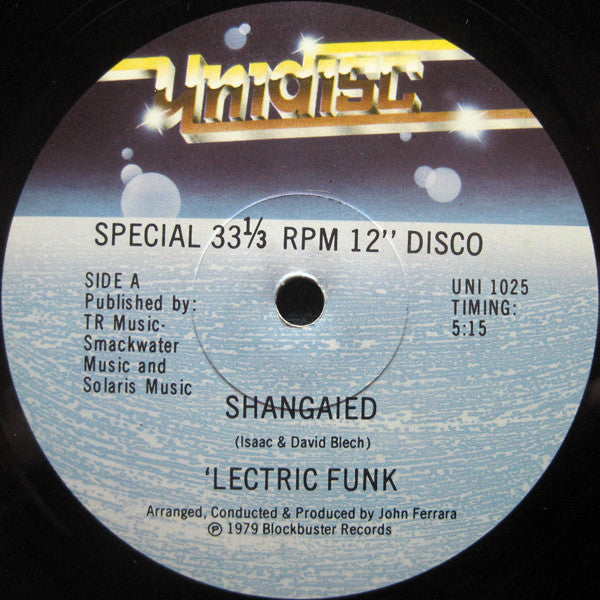 'Lectric Funk / Shanghaied / Sweet Sensations - LP Used 12" - www.Shopthatapp.com