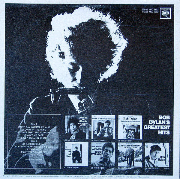 Bob Dylan / Bob Dylan's Greatest Hits - LP (Used) - www.Shopthatapp.com