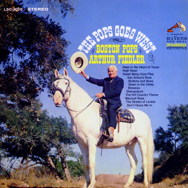 Boston Pops, Arthur Fiedler / The Pops Goes West - LP (used) - www.Shopthatapp.com