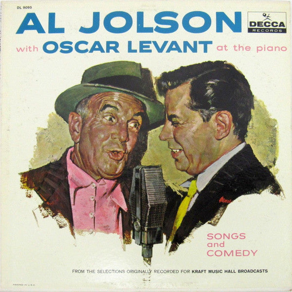 Al Jolson, Oscar Levant / Songs And Comedy - LP Used