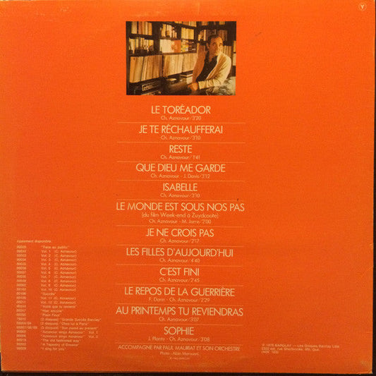 Charles Aznavour / Reste (Volume 6) - LP USED - www.Shopthatapp.com