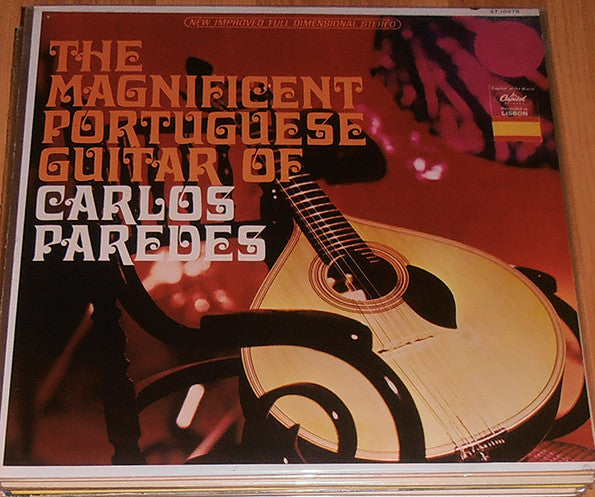Carlos Paredes / The Magnificent Portuguese Guitar Of Carlos Paredes - LP (used) - www.Shopthatapp.com