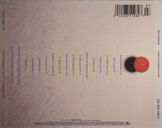 Beau Dommage / Leurs Plus Grands Succès En Spectacle - CD (Used) - www.Shopthatapp.com