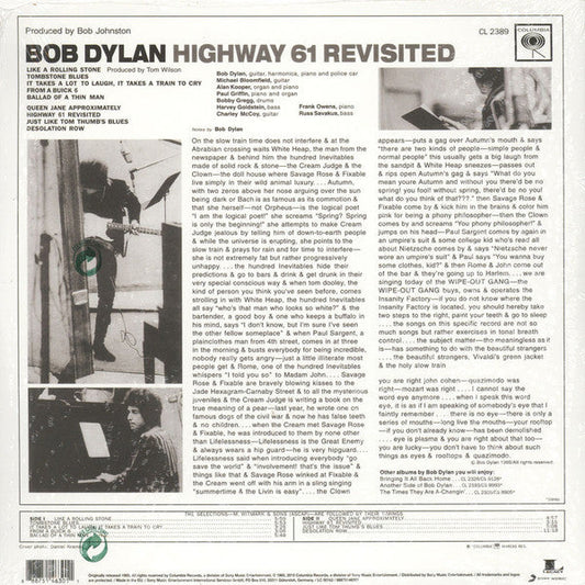 Bob Dylan / Highway 61 Revisited - LP - www.Shopthatapp.com