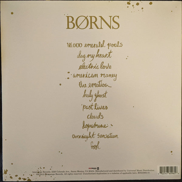 BØRNS / Dopamine - LP USED - www.Shopthatapp.com