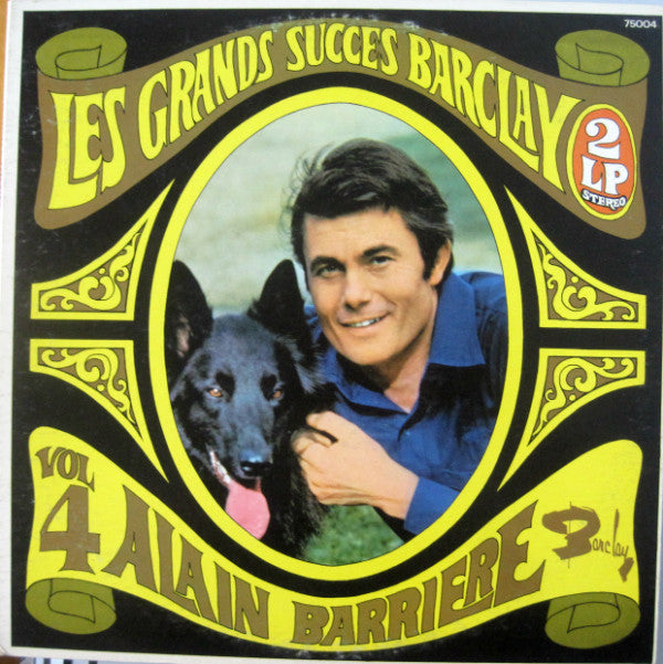 Alain Barrière / Les Grands Succès Barclay Vol 4 - 2LP Used