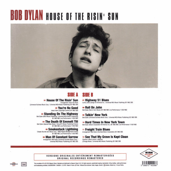 Bob Dylan / House Of The Risin' Sun - LP - www.Shopthatapp.com