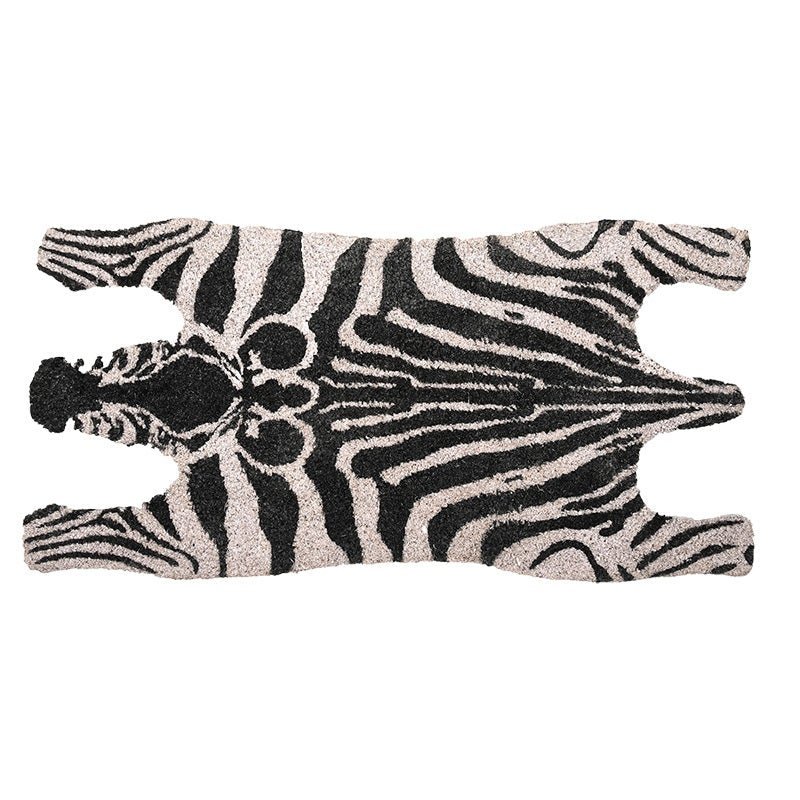 Doormat 100% Coir Zebra - www.Shopthatapp.com