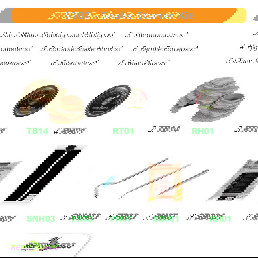 REPTIZOO Snake Starter Kit - Www.Shopthatapp.com