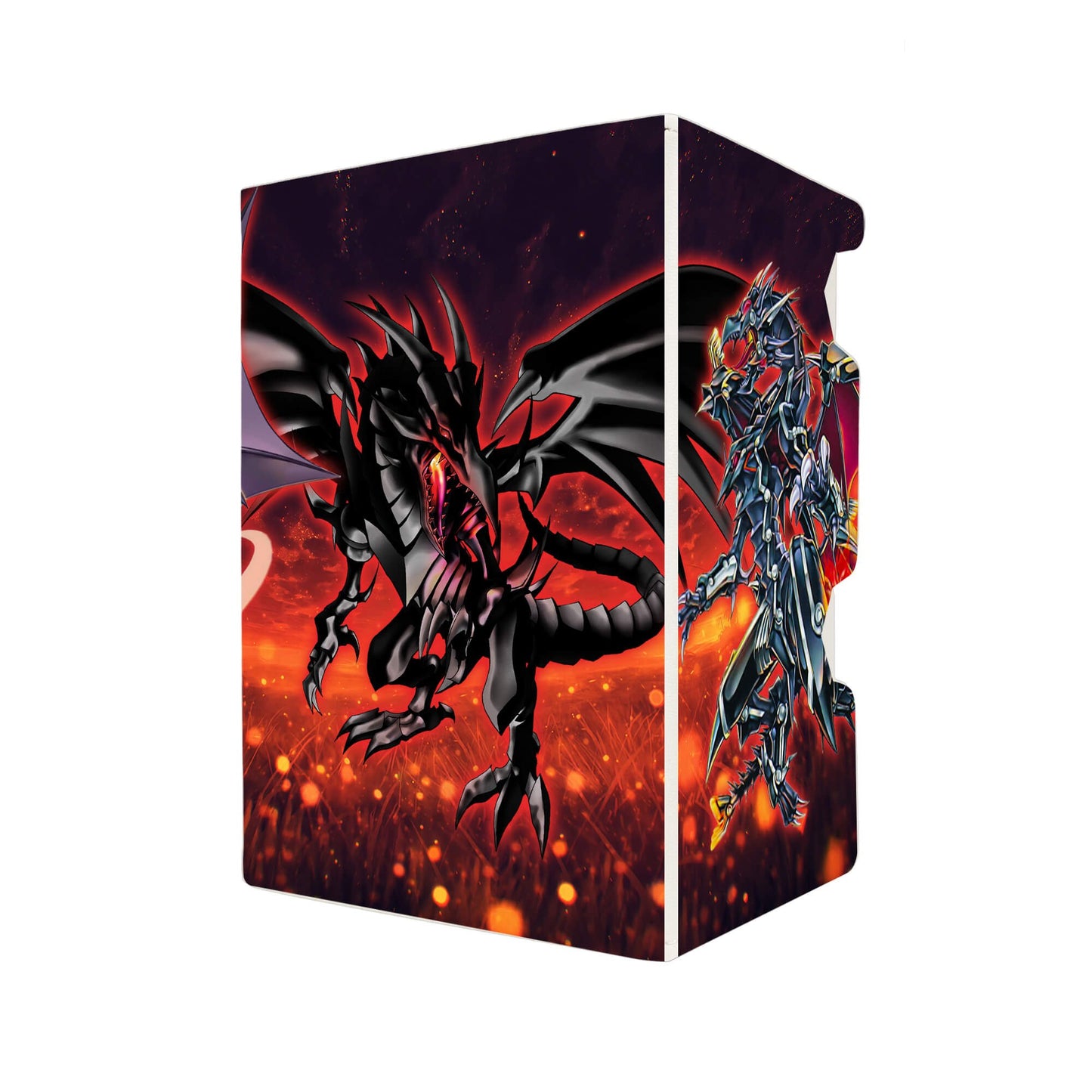 Rotäugiger Schwarzer Drache-Archetyp – Mach 3 Deckbox