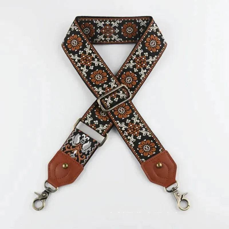 Retro Bag Strap Crossbody Bag Adjustable Replacement Guitar Strap - www.Shopthatapp.com #