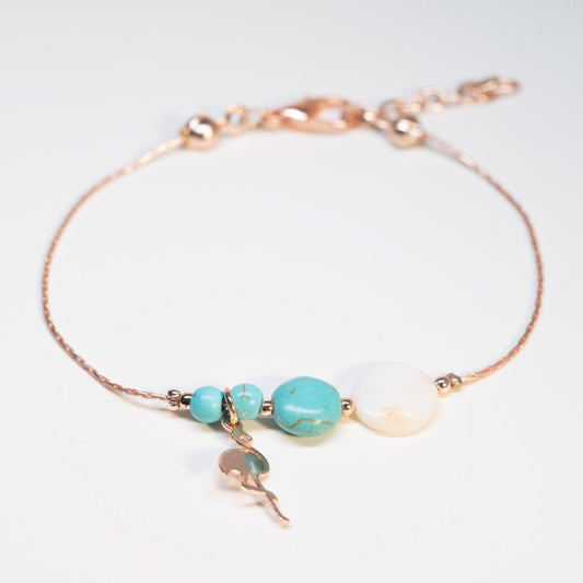 Charm Bracelets for Women - Rose Gold - www.Shopthatapp.com