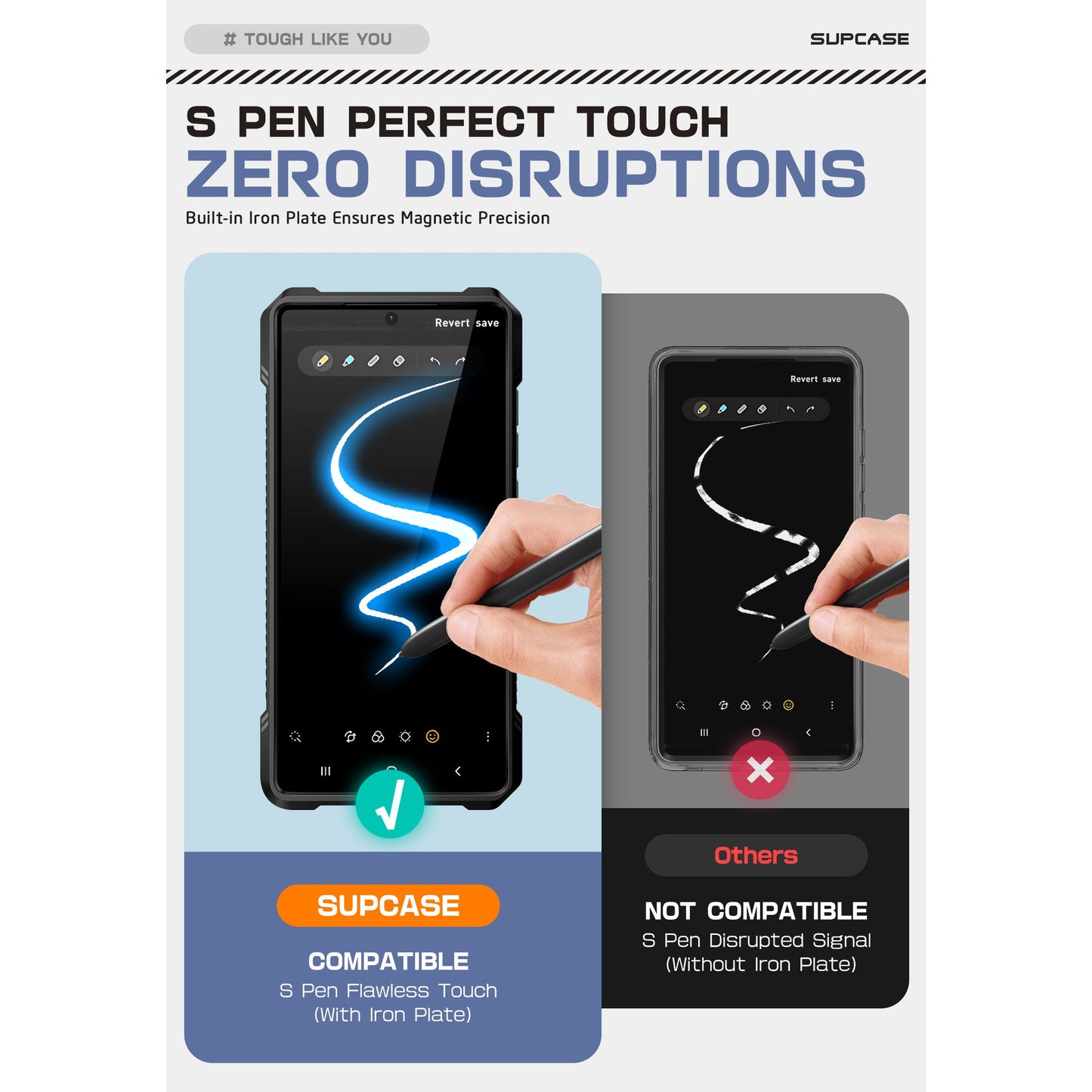 Galaxy S25 Ultra Unicorn Beetle MAG XT Bumper Case -Black - www.Shopthatapp.com