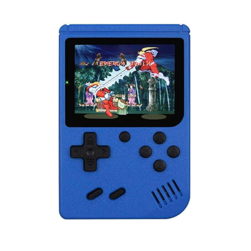Retro Mini-Handheld-Spielkonsole – 8 Bit, 3,0-Zoll-LCD, 400 integrierte Spiele