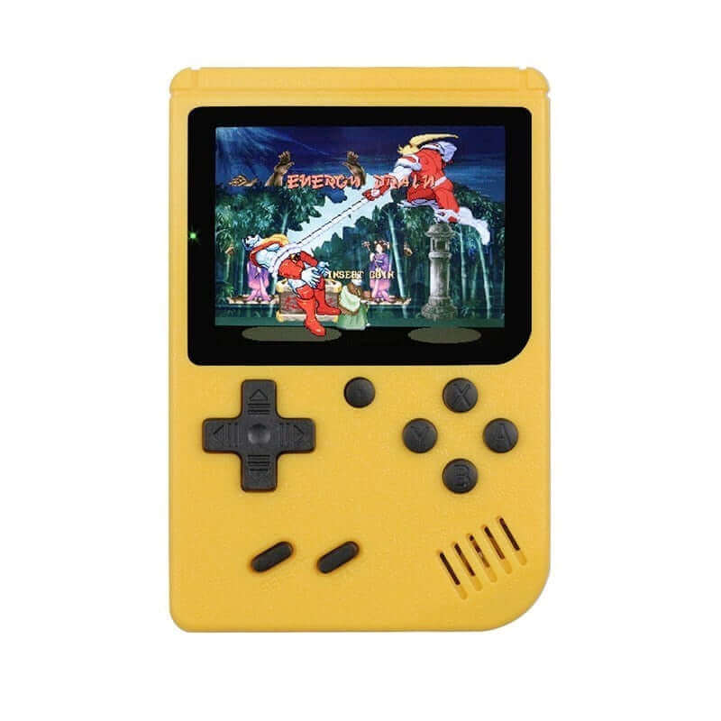 Retro Mini-Handheld-Spielkonsole – 8 Bit, 3,0-Zoll-LCD, 400 integrierte Spiele