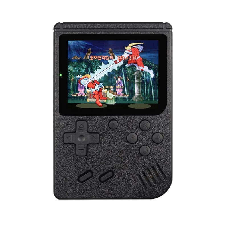 Retro Mini-Handheld-Spielkonsole – 8 Bit, 3,0-Zoll-LCD, 400 integrierte Spiele