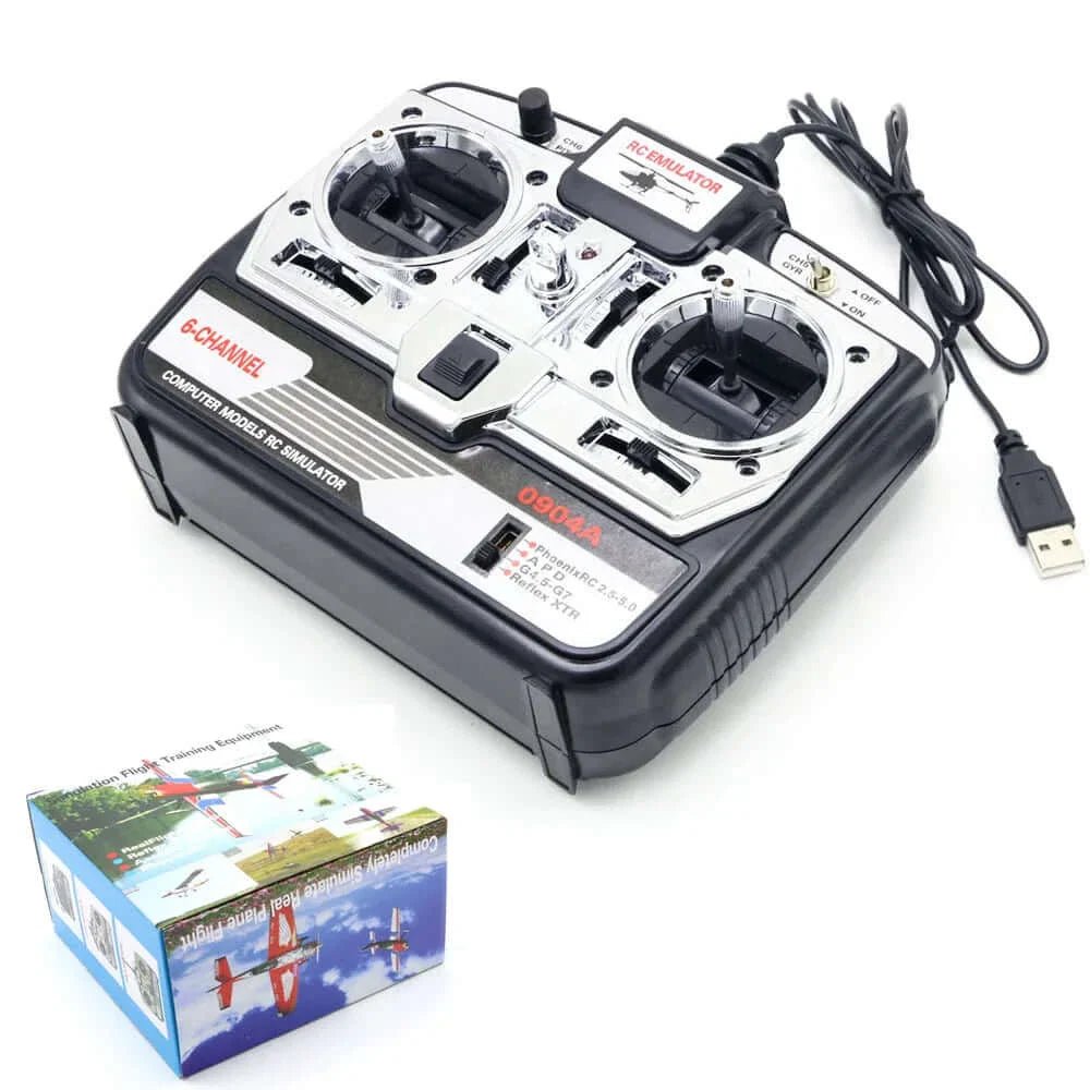 RealFlight G7 XTR 6CH RC-Flugsimulator für Hubschrauber, Drohnen und Starrflügelflugzeuge