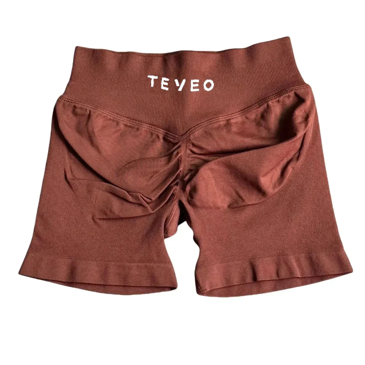 TEYEO Fashion Summer Women's Yoga Shorts Sports Running Breathable Comfortable High Waist Seamless Quick Drying Yoga Shorts