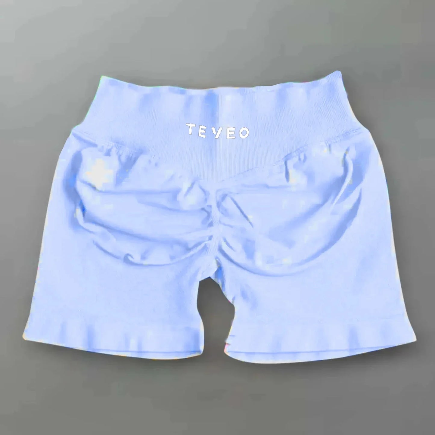 TEYEO Fashion Summer Women's Yoga Shorts Sports Running Breathable Comfortable High Waist Seamless Quick Drying Yoga Shorts