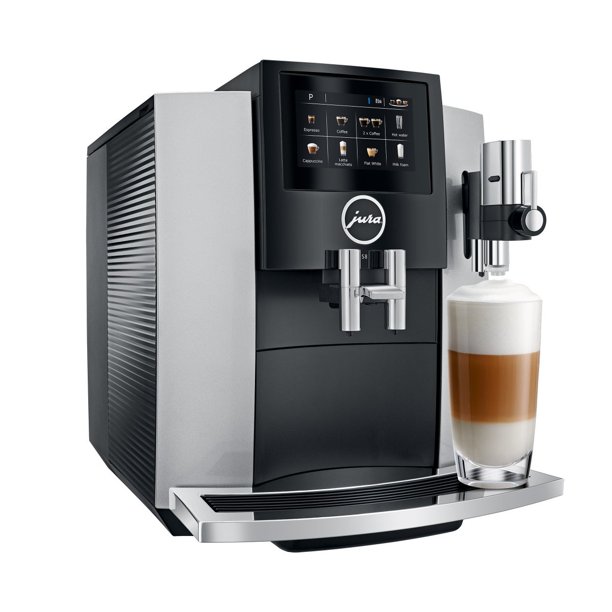 S8 Automatic Coffee Machine, Moonlight Silver-Kitchen appliance-www.Shopthatapp.com-Snake Oil Guru